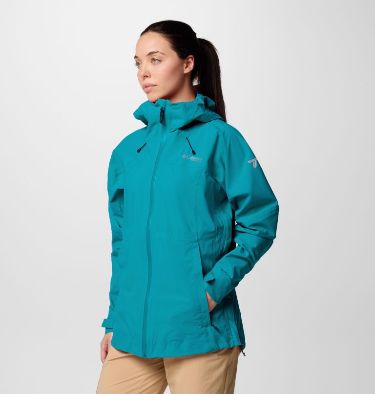Chaqueta impermeable Northwest Explorer 3L para mujer, Color: River Blue, image 3