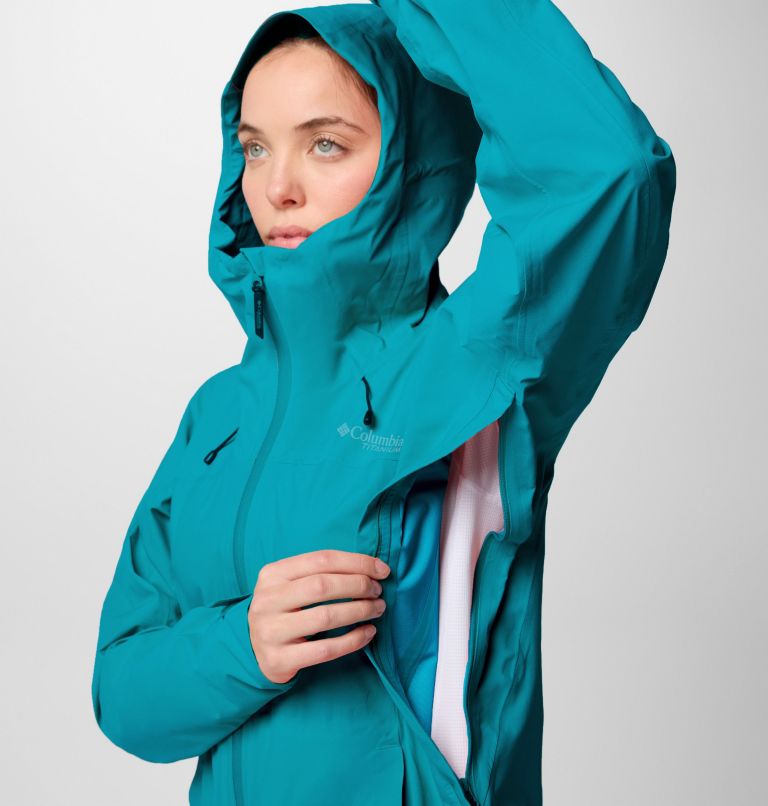 Chaqueta impermeable Northwest Explorer 3L para mujer, Color: River Blue, image 6