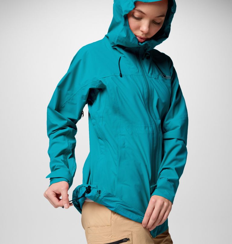 Chaqueta impermeable Northwest Explorer 3L para mujer, Color: River Blue, image 8