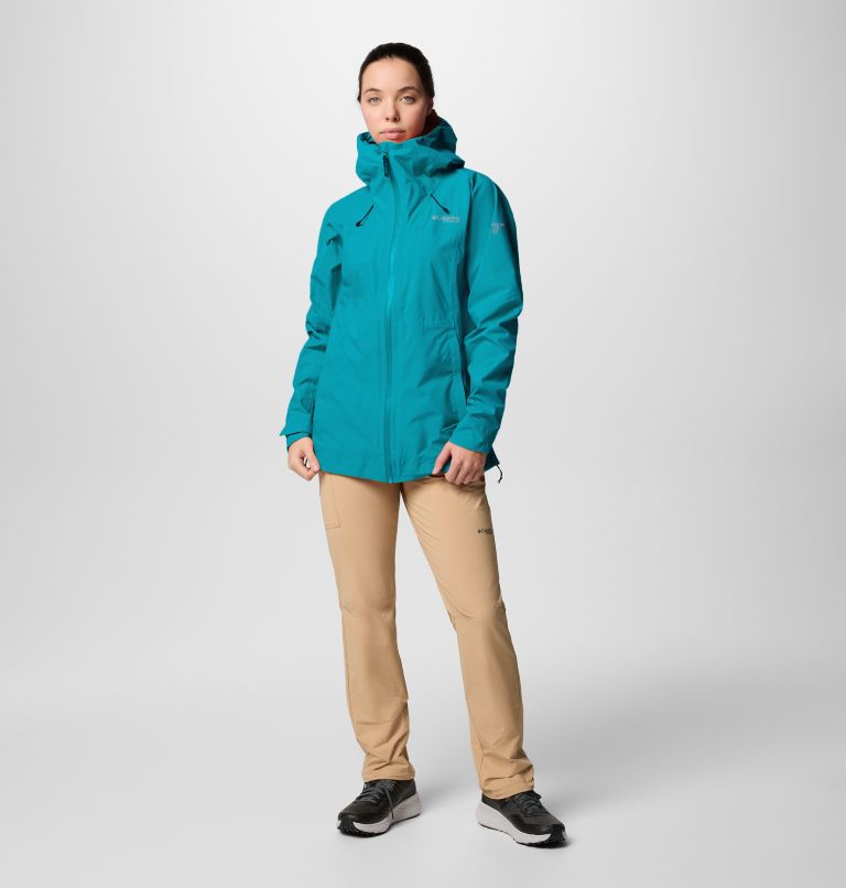 Chaqueta impermeable Northwest Explorer 3L para mujer, Color: River Blue, image 10