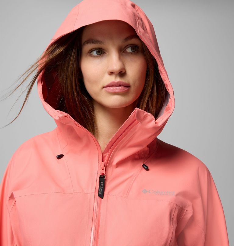 Women's Northwest Explorer 3L Waterproof Jacket, Color: Alpenglow, image 3