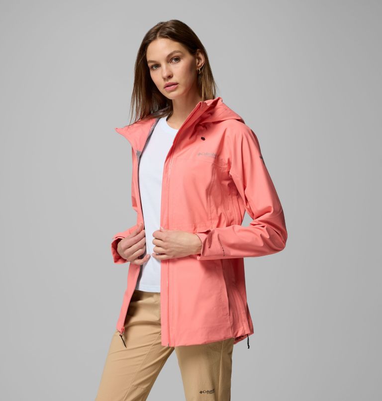 Women's Northwest Explorer 3L Waterproof Jacket, Color: Alpenglow, image 7
