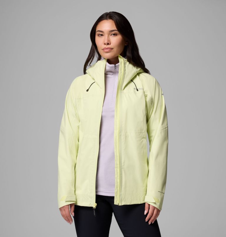 Women's Northwest Explorer 3L Shell, Color: Citron Haze, image 5