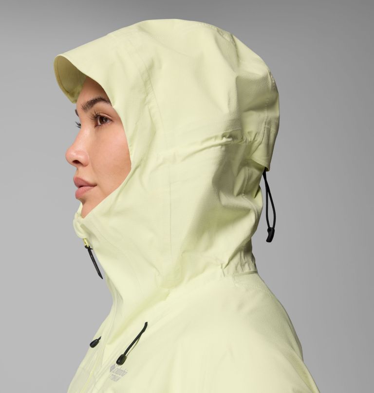 Women's Northwest Explorer 3L Shell, Color: Citron Haze, image 10