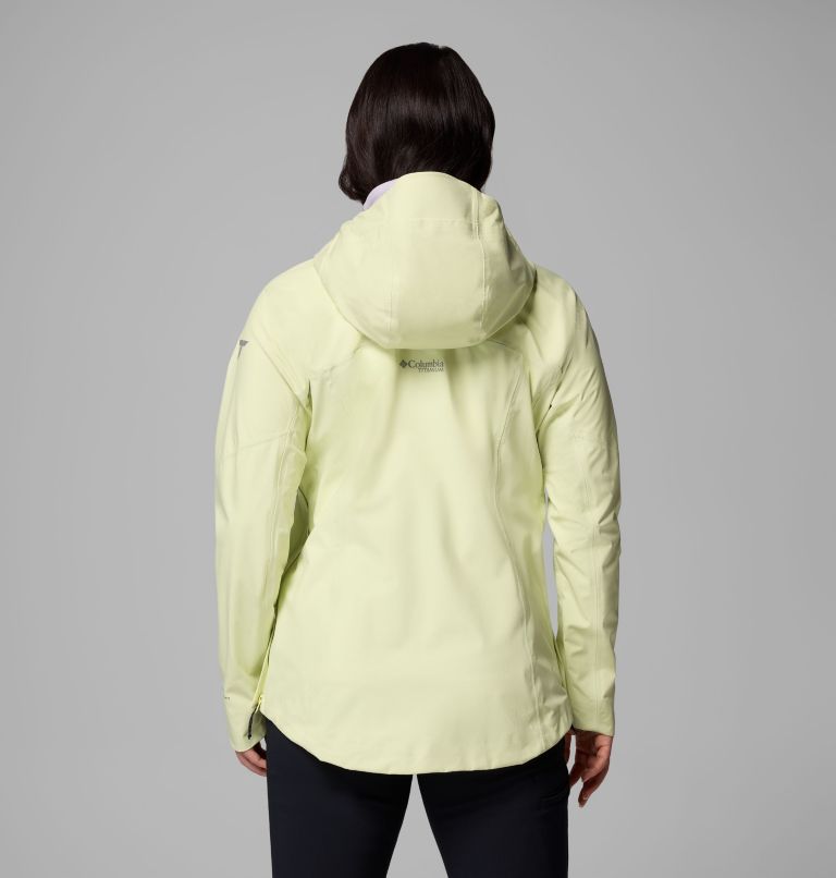 Women's Northwest Explorer 3L Shell, Color: Citron Haze, image 3