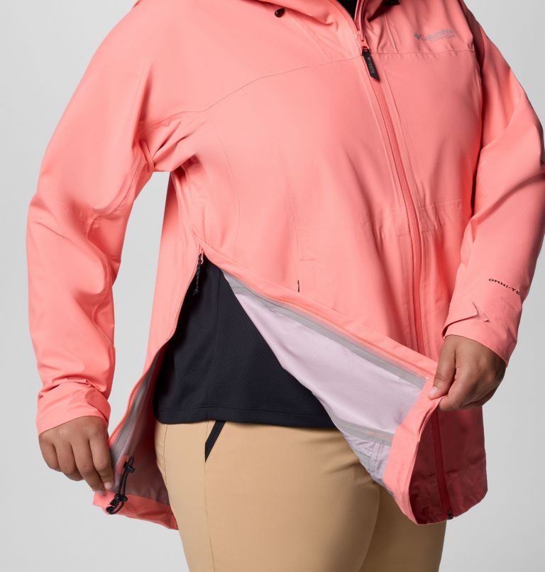Women's Northwest Explorer 3L Shell - Plus Size, Color: Alpenglow, image 7