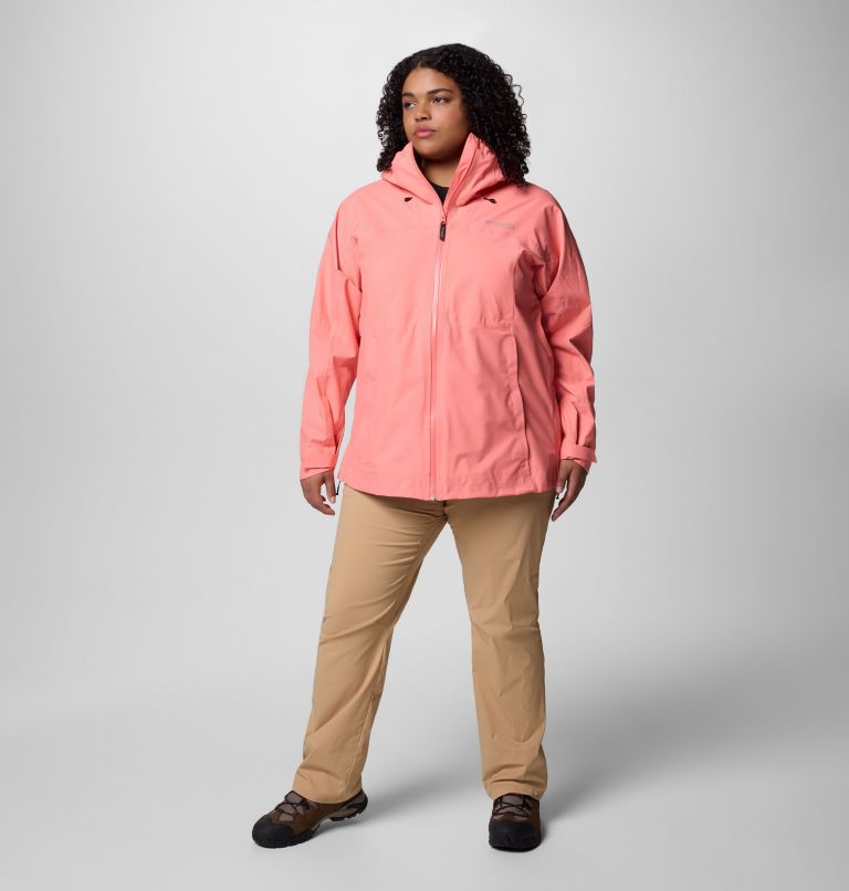 Women's Northwest Explorer 3L Shell - Plus Size, Color: Alpenglow, image 10