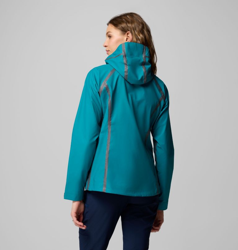 Women's Reign No Shine Jacket, Color: River Blue, image 2