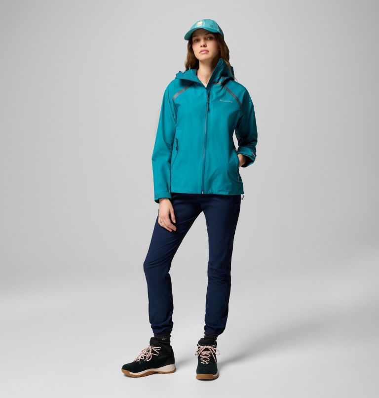 Women's Reign No Shine Jacket, Color: River Blue, image 6