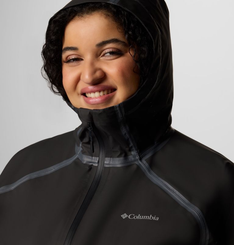 Women's Reign No Shine Jacket - Plus Size, Color: Black, image 4