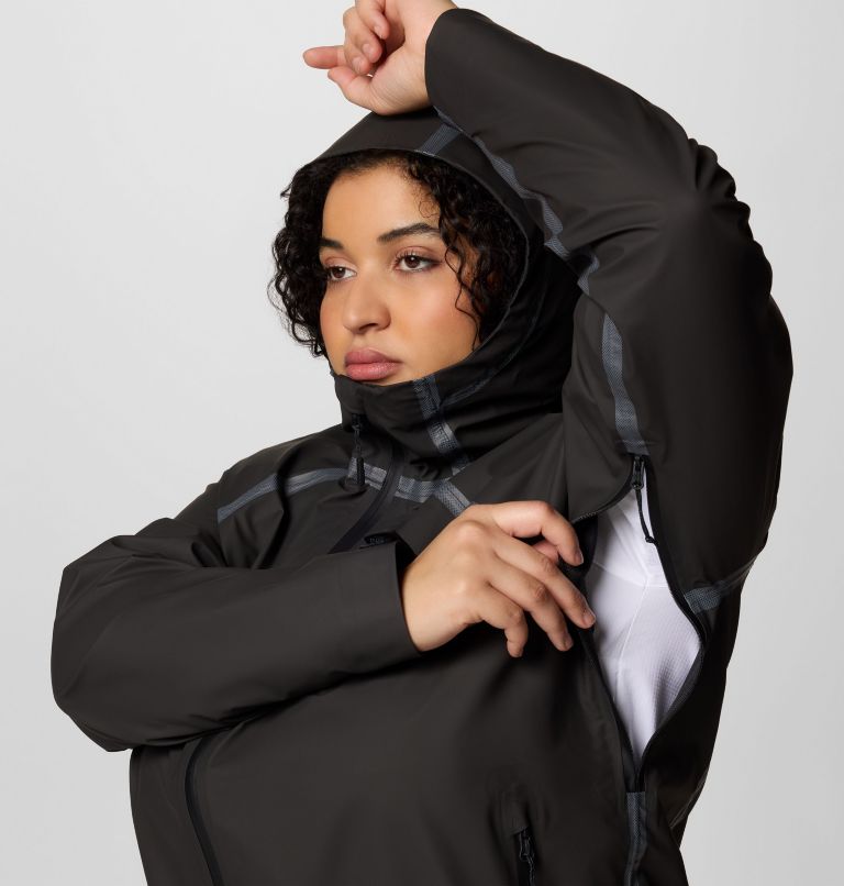 Women's Reign No Shine Jacket - Plus Size, Color: Black, image 5