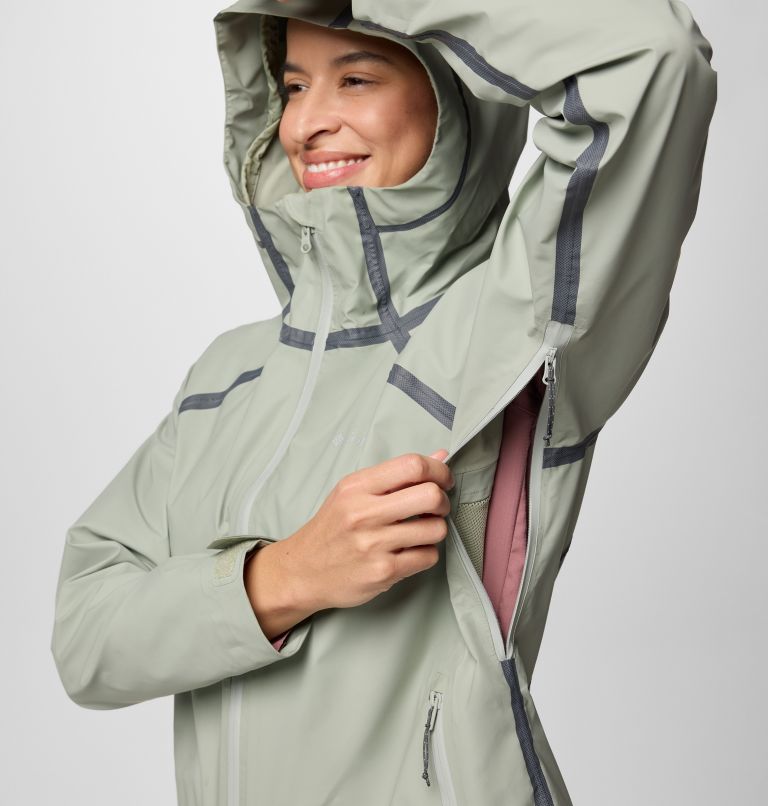 Chaqueta impermeable Reign No Shine para mujer, Color: Safari, image 5