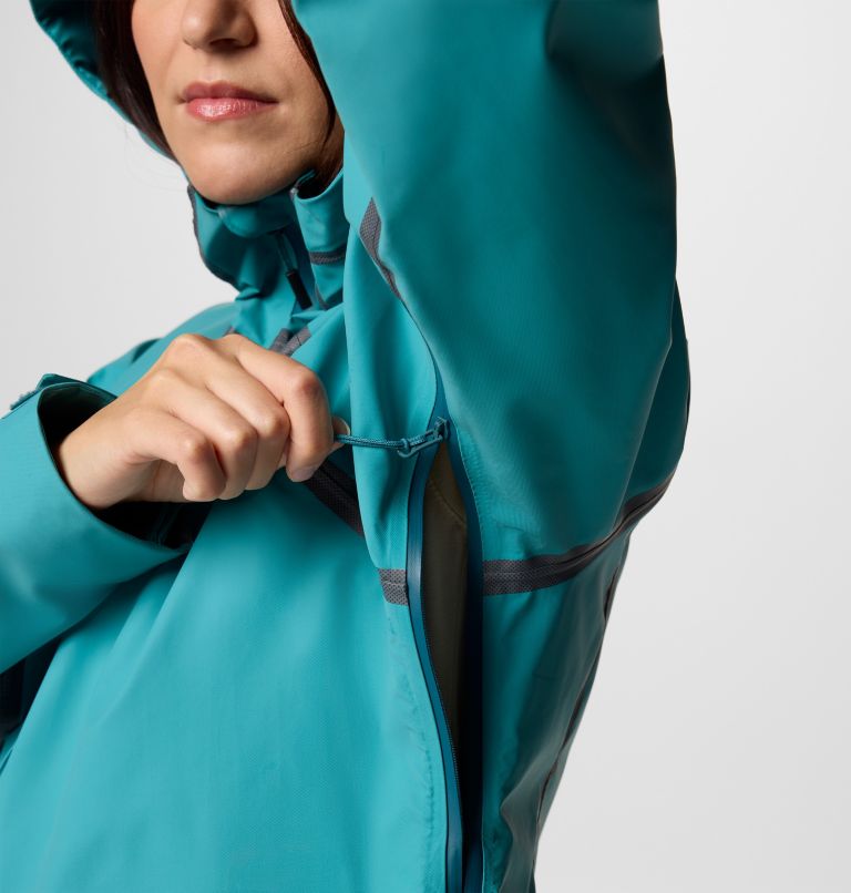 Chaqueta impermeable Reign No Shine para mujer, Color: River Blue, image 6
