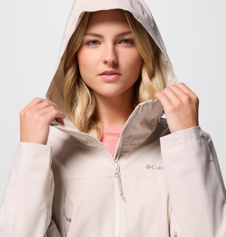 Women's Boulder Falls Waterproof Jacket, Color: Dark Stone, image 5
