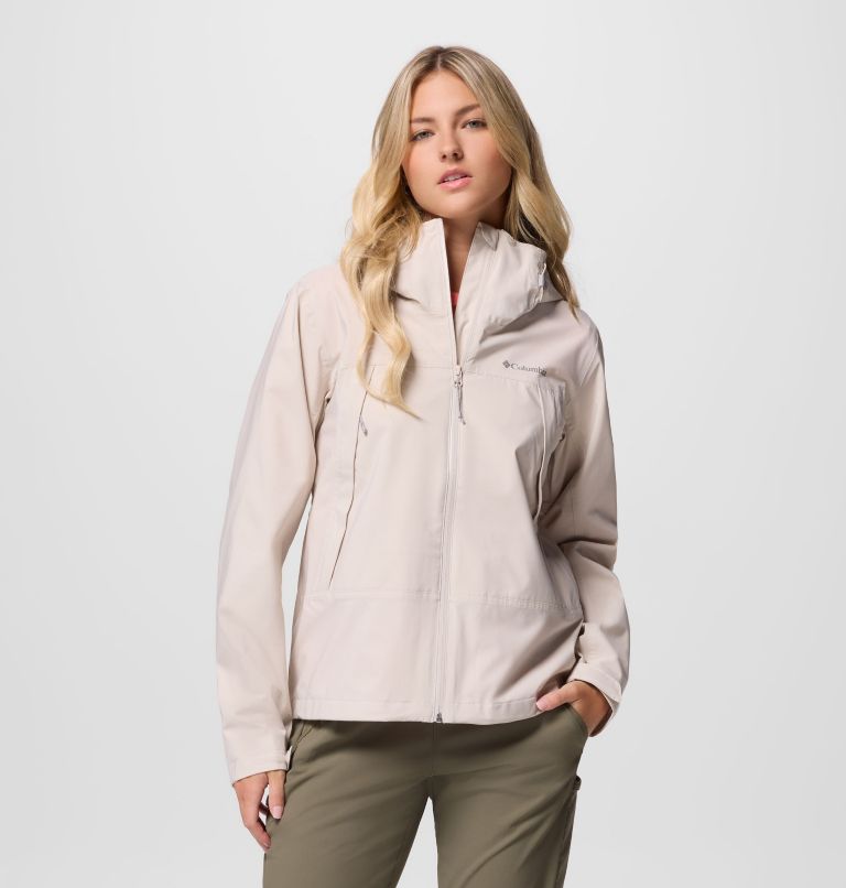 Women's Boulder Falls Waterproof Jacket, Color: Dark Stone, image 1