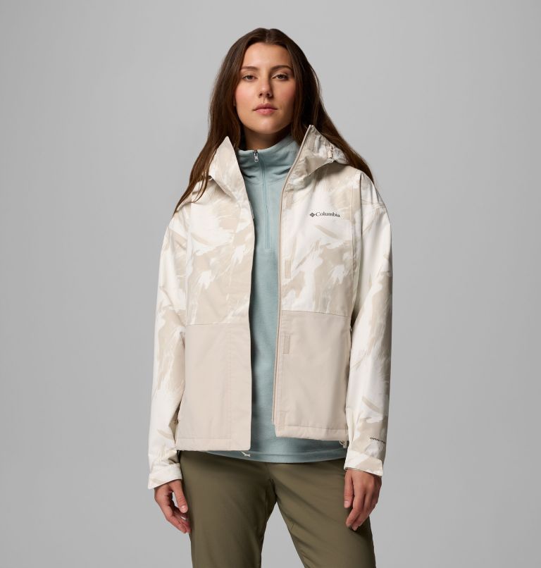 Women's Hikebound Printed Jacket, Color: Dark Stone Snowflight, Dark Stone, image 5