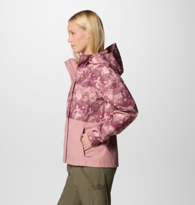 Hikebound wasserdichte Jacke mit Print für Frauen, Color: Eraser Pink Deco, Eraser Pink, image 11