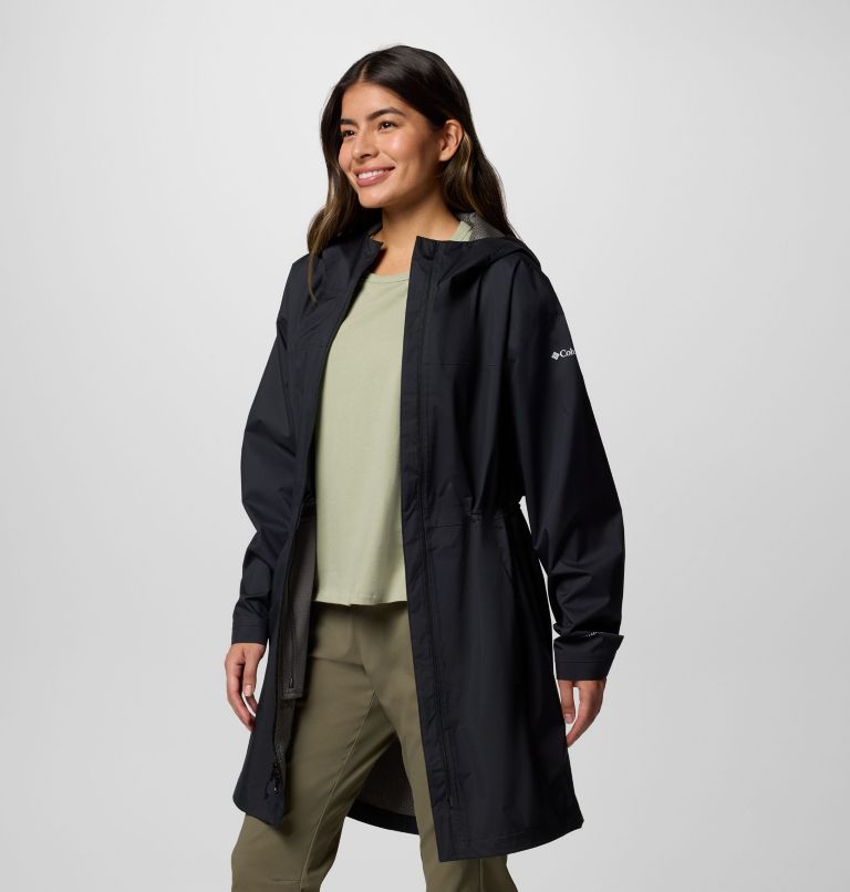 Women's Weekend Adventure II Long Shell, Color: Black, image 6