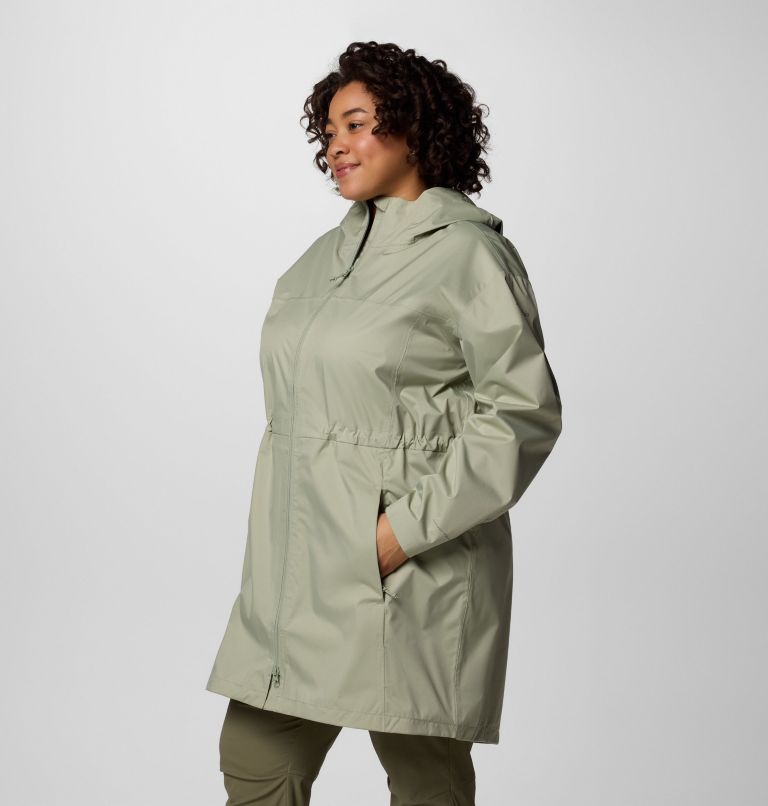 Women's Weekend Adventure II Long Shell - Plus Size, Color: Safari, image 3
