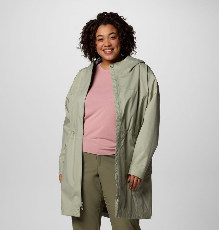 Women's Weekend Adventure II Long Shell - Plus Size, Color: Safari, image 5