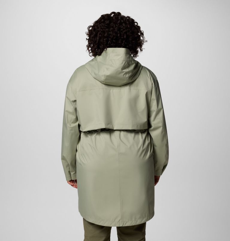 Women's Weekend Adventure II Long Shell - Plus Size, Color: Safari, image 2