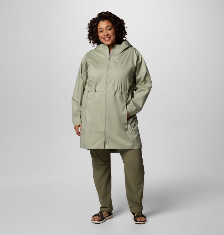 Women's Weekend Adventure II Long Shell - Plus Size, Color: Safari, image 8