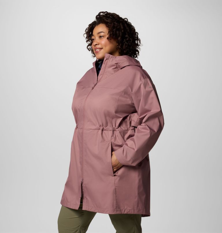 Women's Weekend Adventure II Long Shell - Plus Size, Color: Fig, image 3