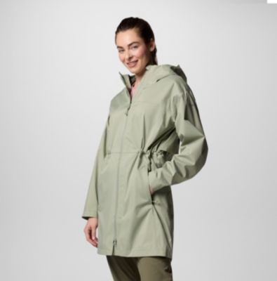 Weekend Adventure II lange wasserdichte Jacke für Frauen, Color: Safari, image 16