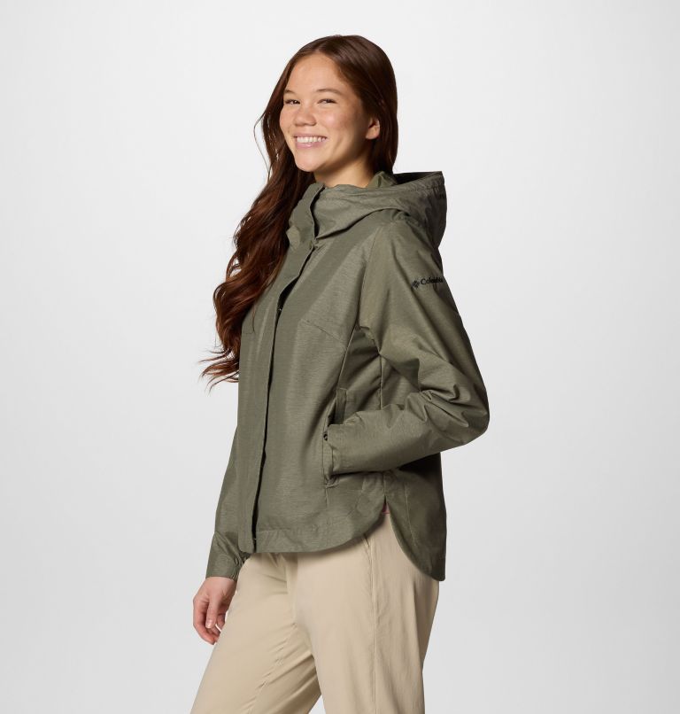 Women's Lillian Ridge II Short Jacket, Color: Stone Green, image 3