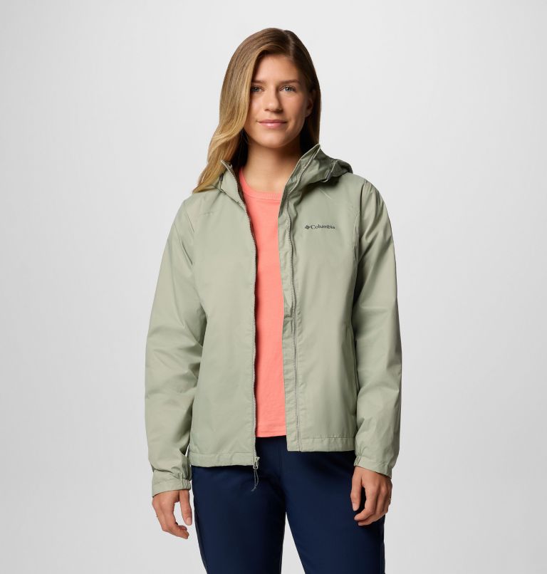 Women's Scattered Showers Jacket, Color: Safari, image 5