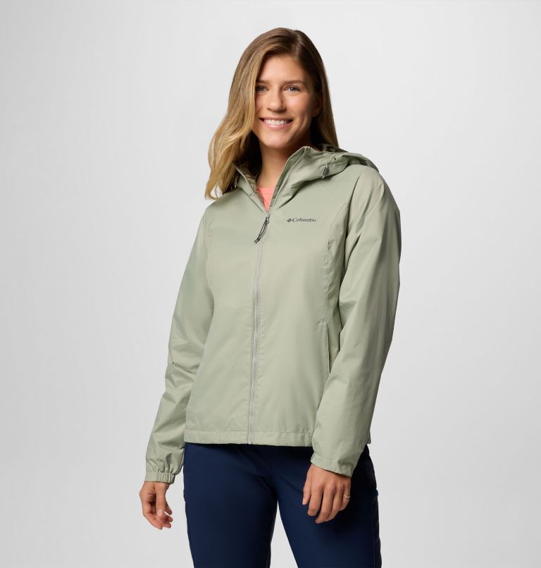 Women's Scattered Showers Jacket, Color: Safari, image 1