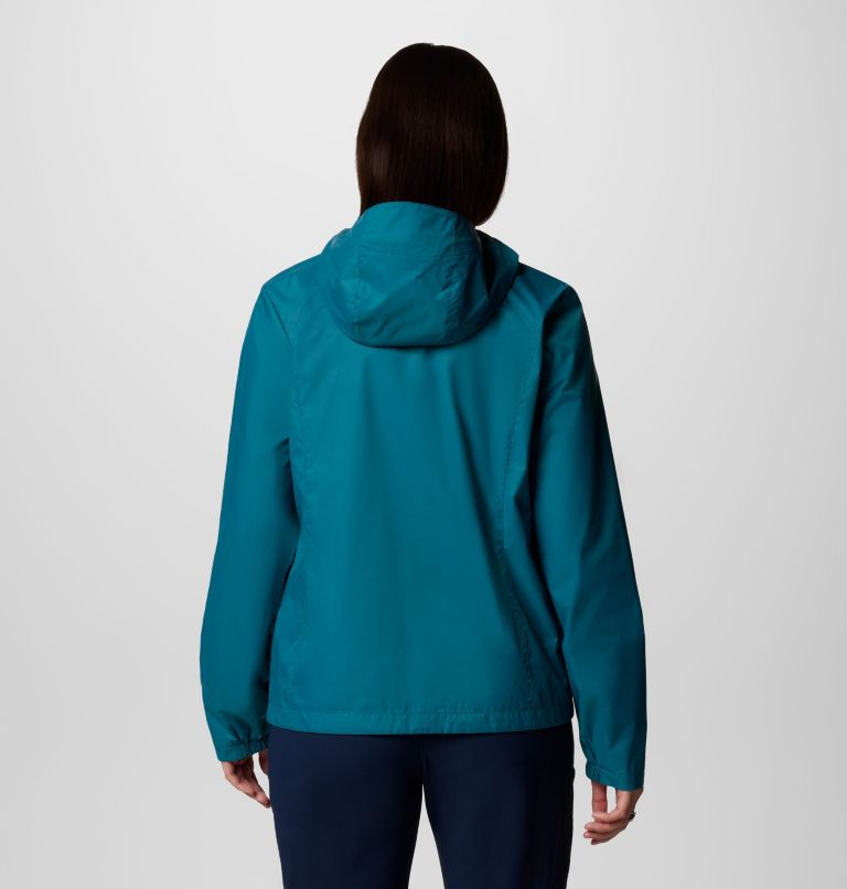 Women's Scattered Showers Jacket, Color: River Blue, image 2