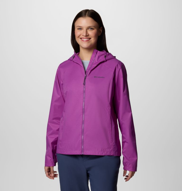 Women's Scattered Showers Jacket, Color: Razzle, image 1