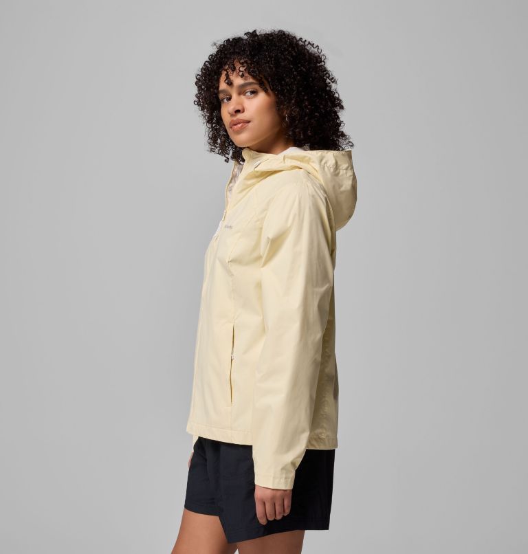 Women's Scattered Showers Jacket, Color: Lemon Wash, image 3