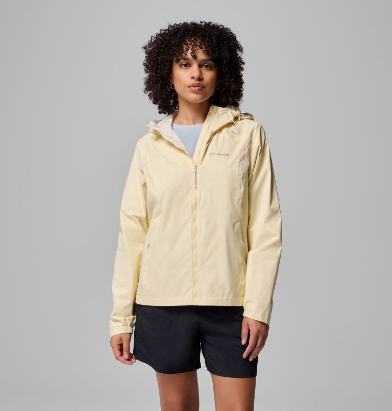 Women's Scattered Showers Jacket, Color: Lemon Wash, image 1