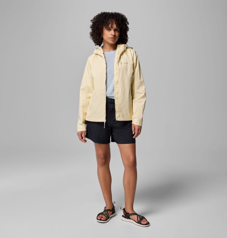 Women's Scattered Showers Jacket, Color: Lemon Wash, image 6