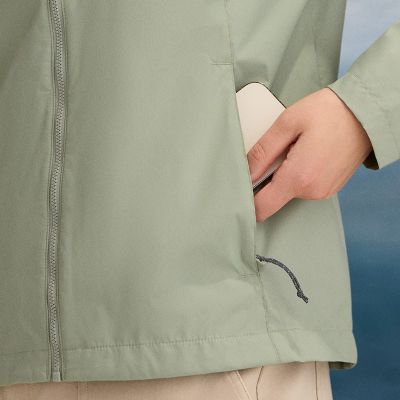 Close-up of the different pockets