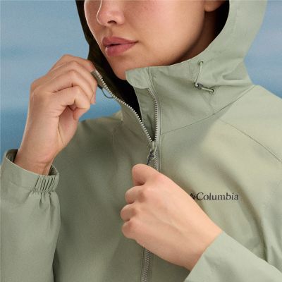 Close-up of the protective adjustable hood
