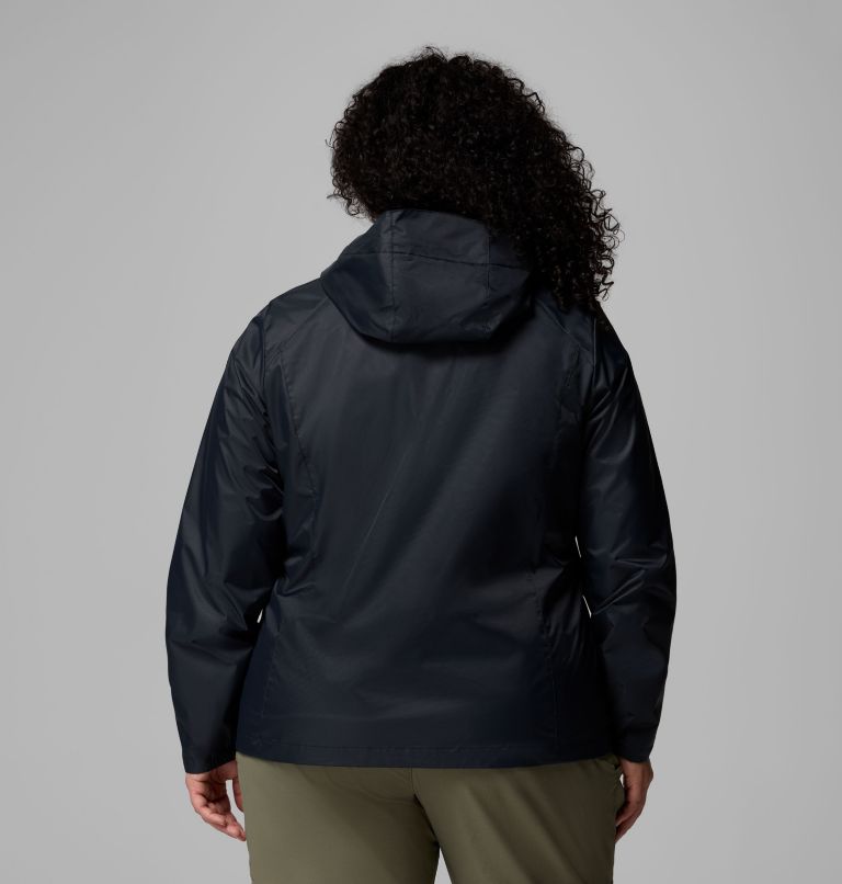 Women's Scattered Showers Jacket, Color: Black, image 2