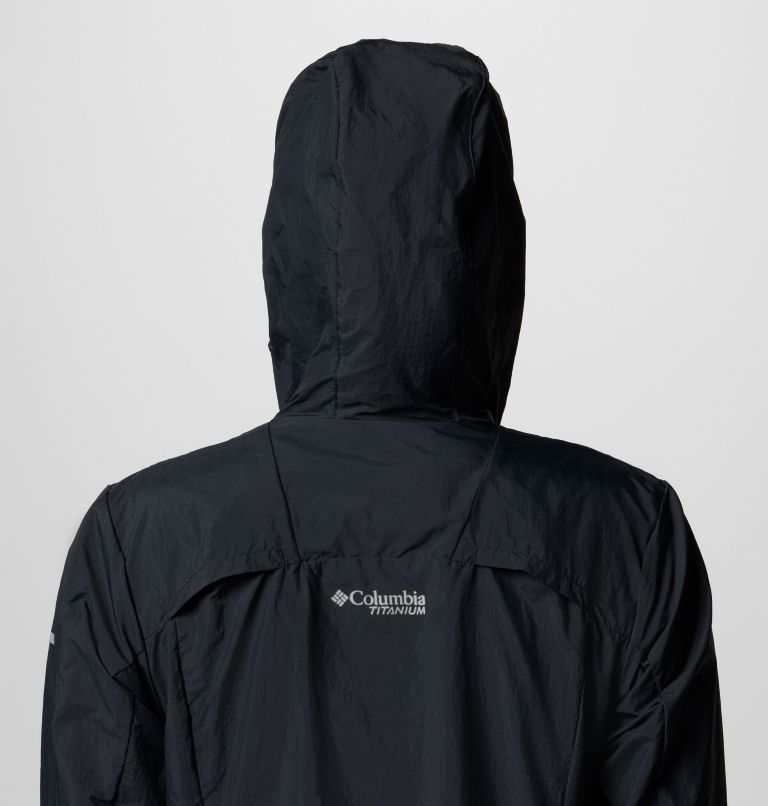 Women's Loop Trail III Windbreaker, Color: Black, image 5