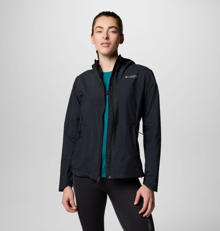 Women's Loop Trail III Windbreaker, Color: Black, image 9