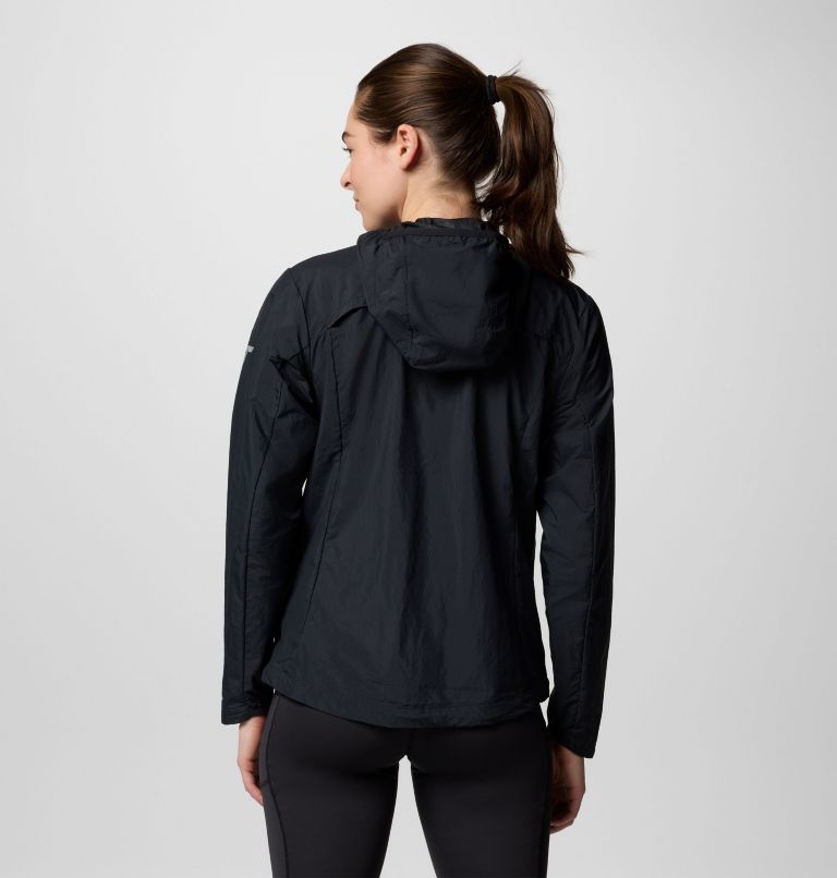 Women's Loop Trail III Windbreaker, Color: Black, image 2