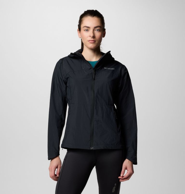 Women's Loop Trail III Windbreaker, Color: Black, image 1