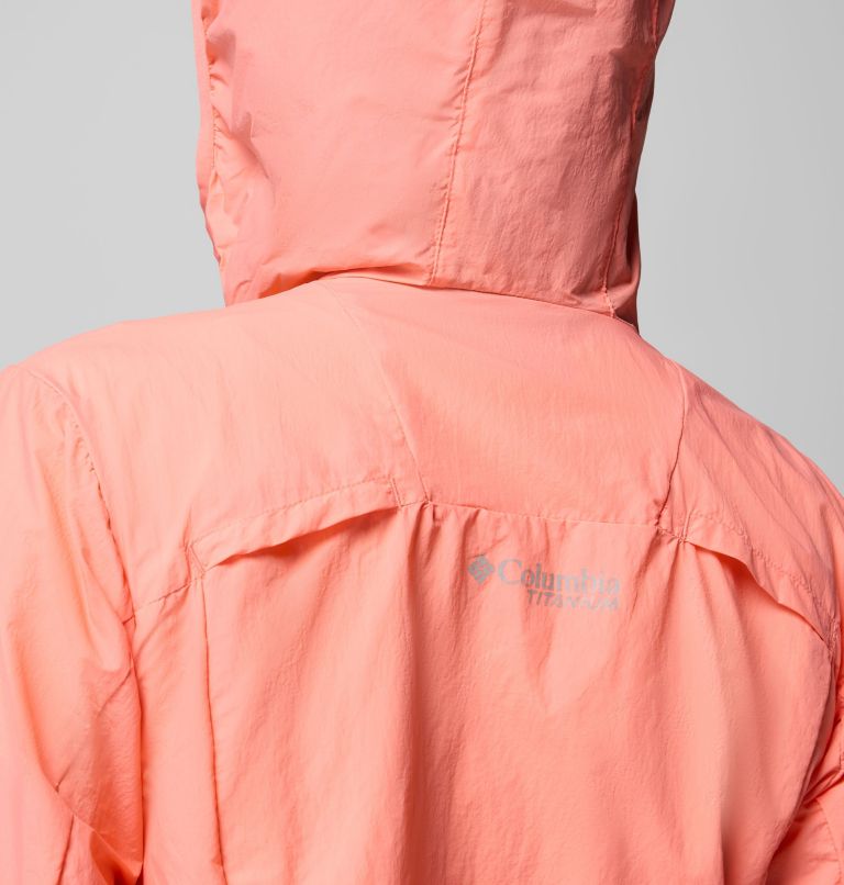 Women's Loop Trail III Windbreaker, Color: Alpenglow, image 7