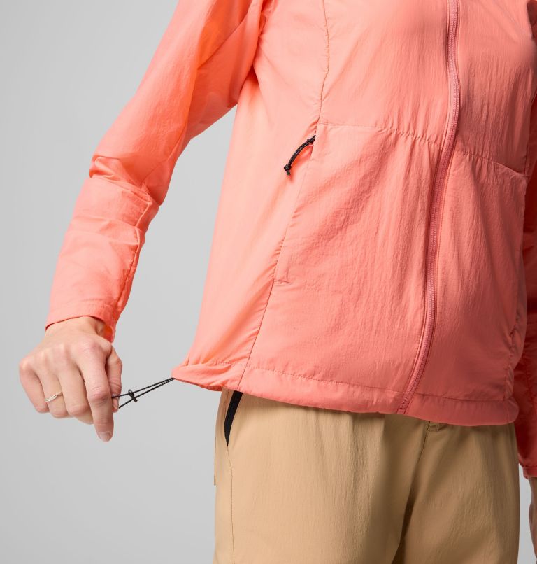 Women's Loop Trail III Windbreaker, Color: Alpenglow, image 8