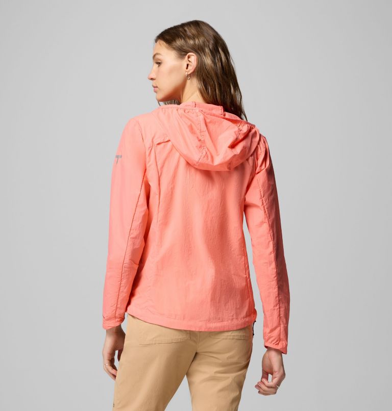 Women's Loop Trail III Windbreaker, Color: Alpenglow, image 2