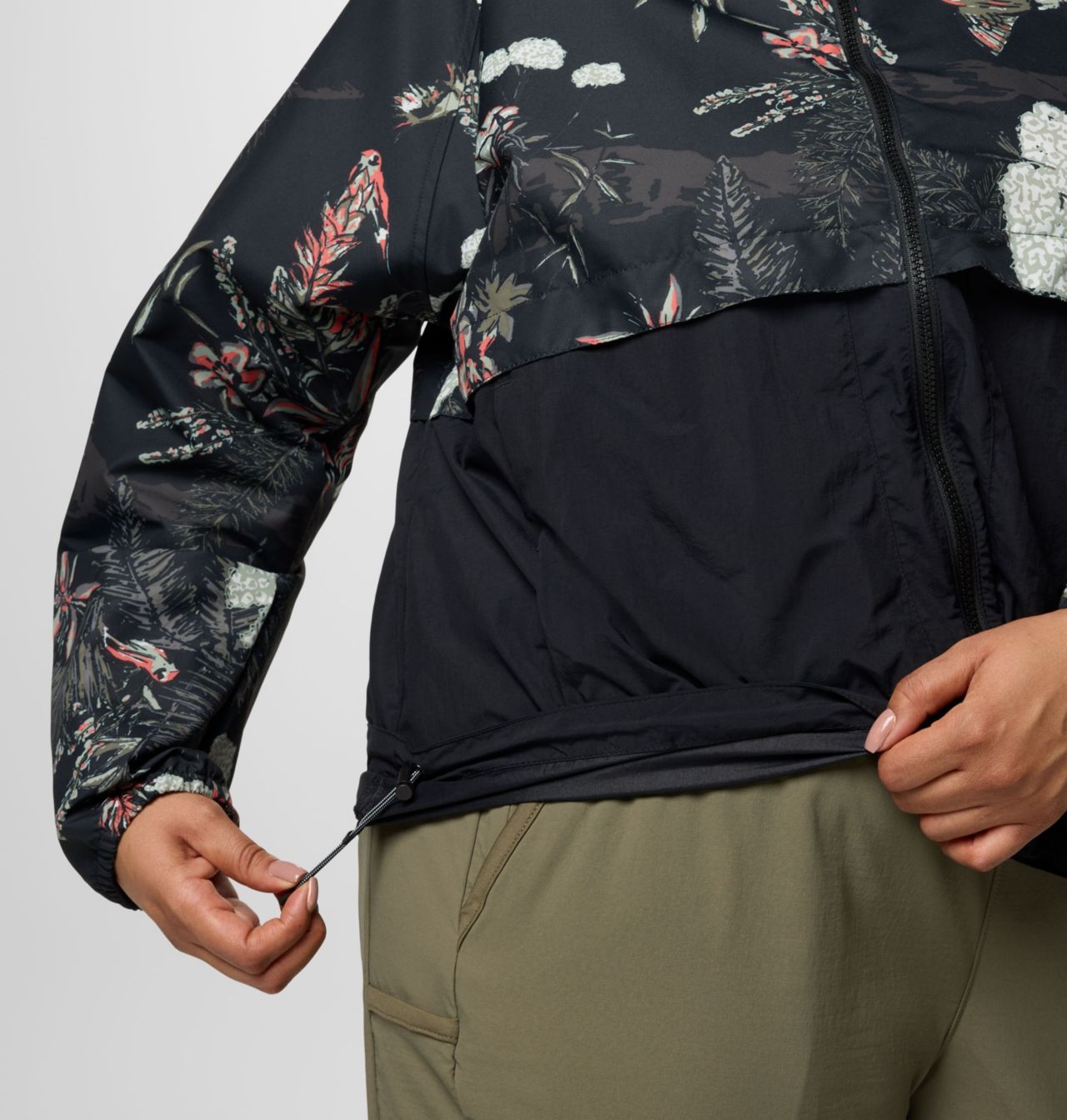 Women's Spire Valley™ Printed Windbreaker - Plus Size 5