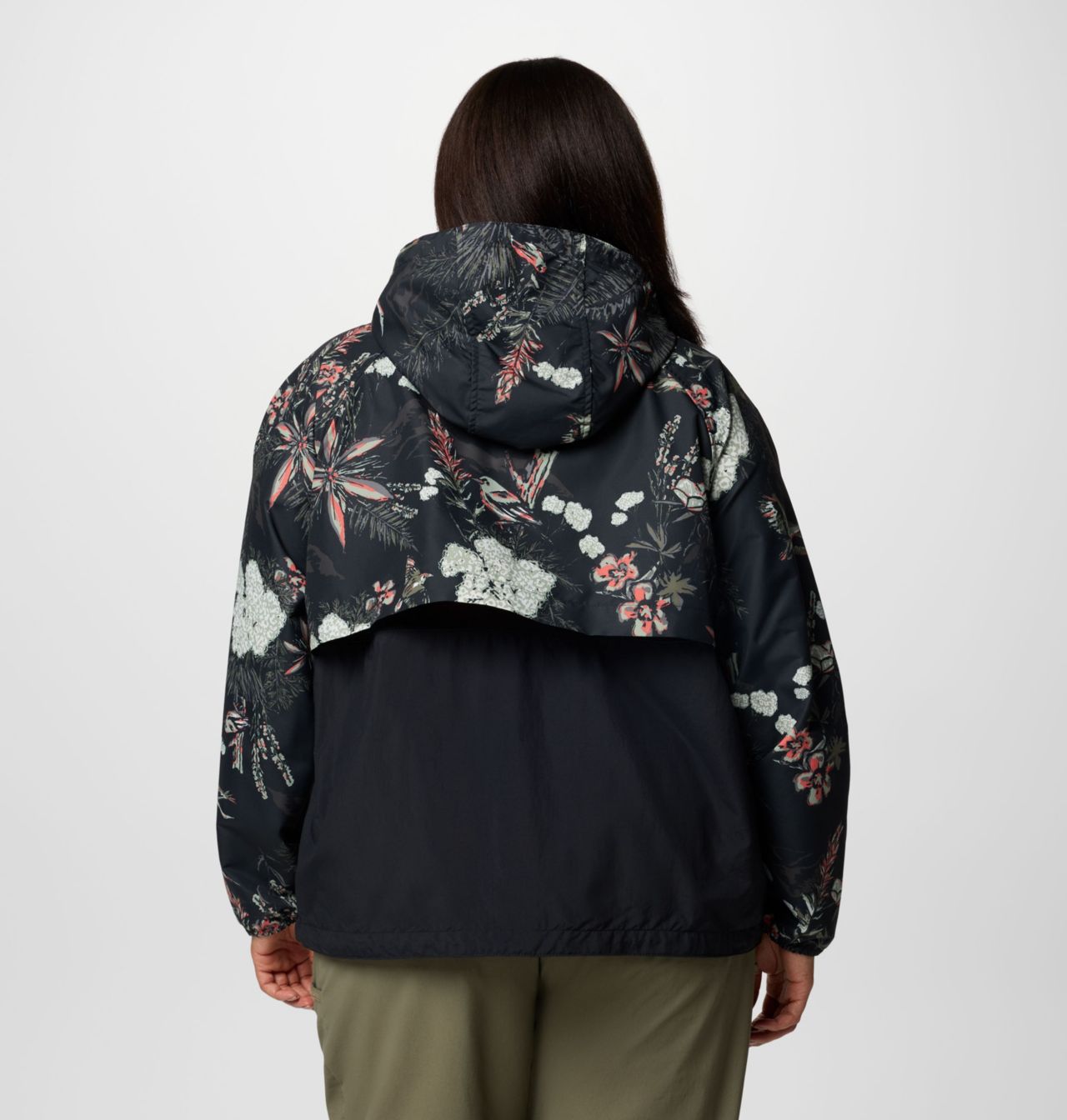 Women's Spire Valley™ Printed Windbreaker - Plus Size 2
