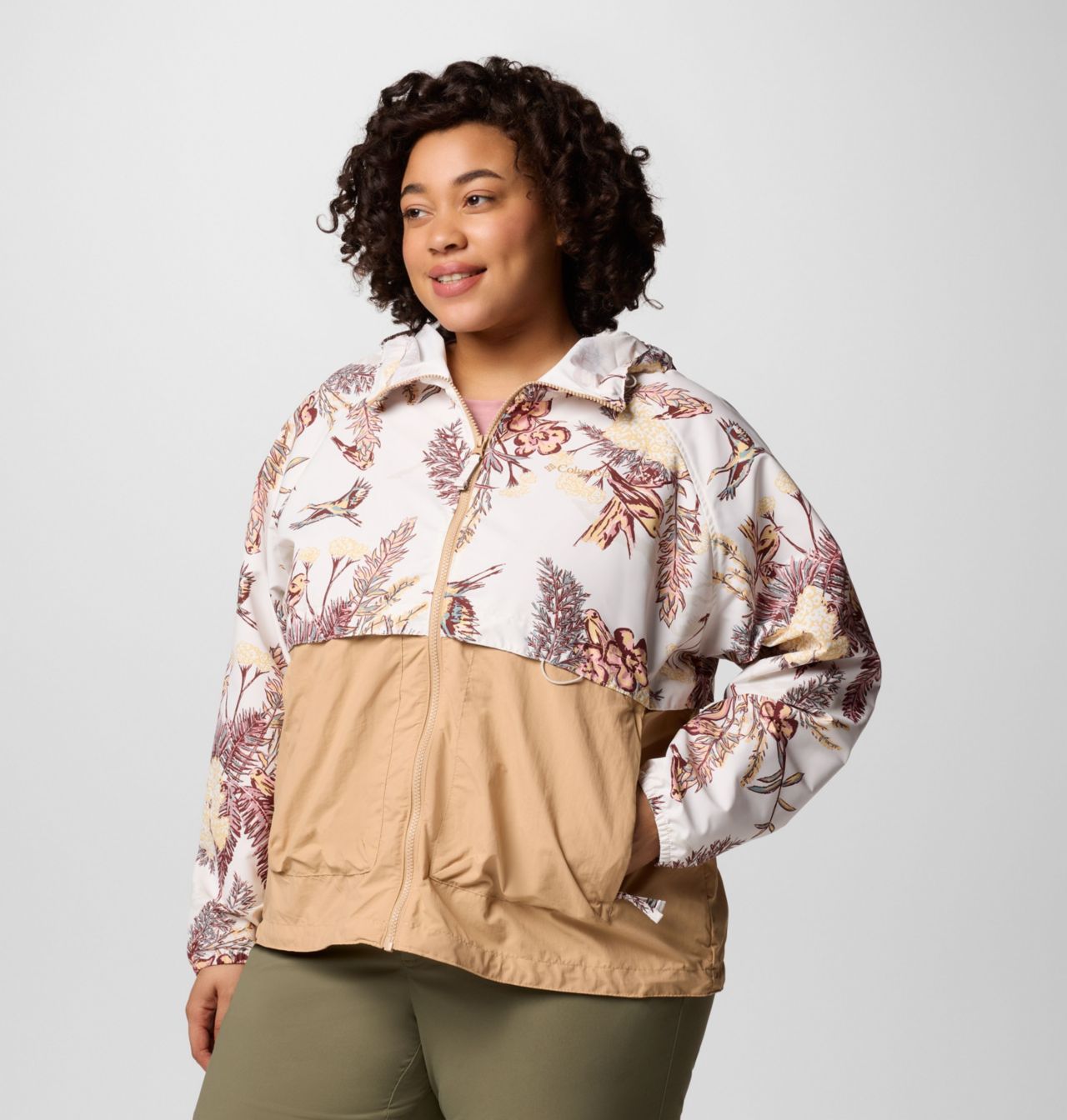 Women's Spire Valley™ Printed Windbreaker - Plus Size 3