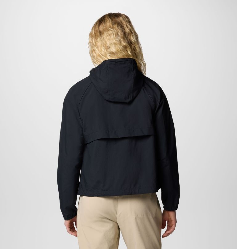 Women's Spire Valley Windbreaker, Color: Black, image 2